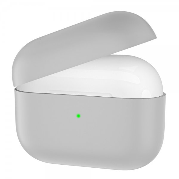 AirPods 3 Deksel Silikon Lys grå