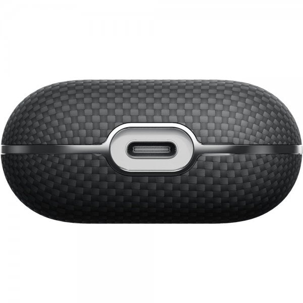 Pitaka AirPods 4 Deksel Aramid Fiber Black/Grey