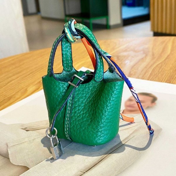 AirPods Etui Ekte Lær Grønn