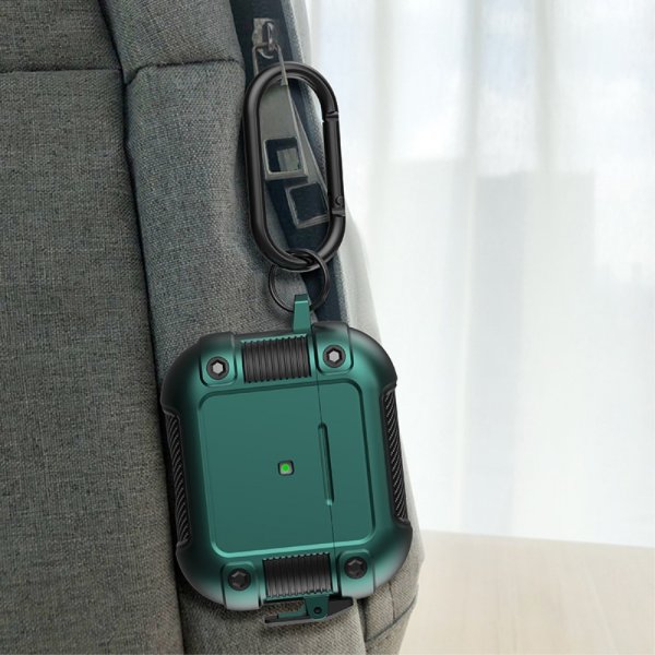 AirPods Pro 2 Deksel Lås Buckle Grønn