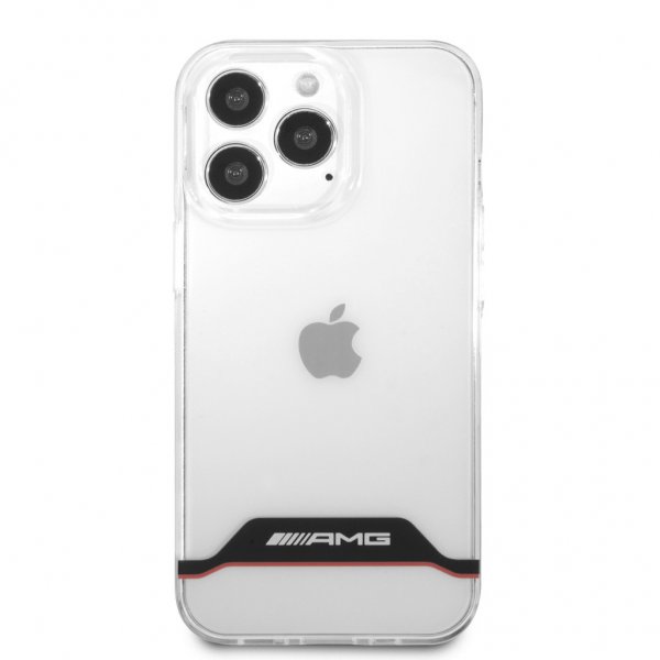 AMG iPhone 13 Pro Deksel Electroplated Horizontal Stripes Sin Transparent