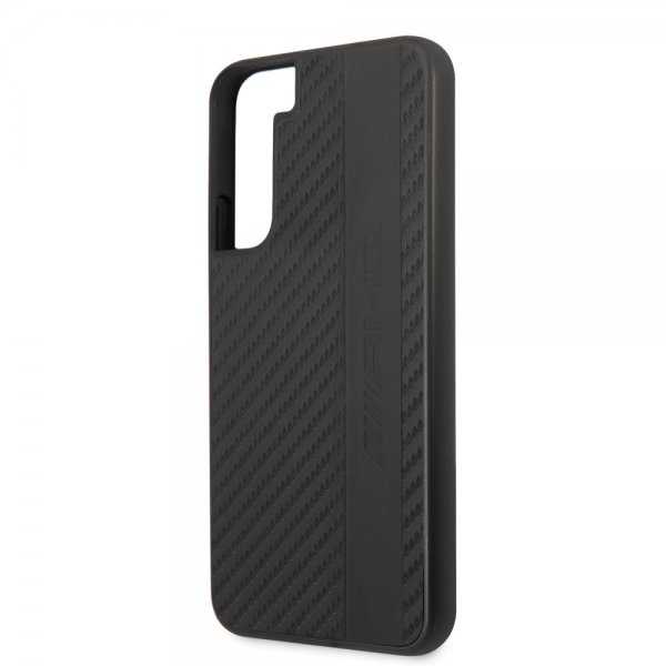 AMG Samsung Galaxy S22 Deksel Leather Stripe Carbon Svart