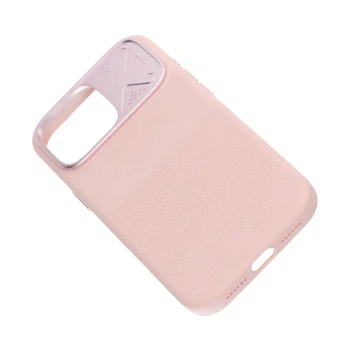 iPhone 16 Pro Max Deksel Silikon Kamerakant MagSafe Rosa