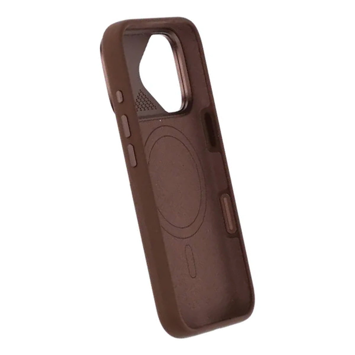 iPhone 17 Pro Max Deksel Silikon Kamerabeskyttelse MagSafe Brun