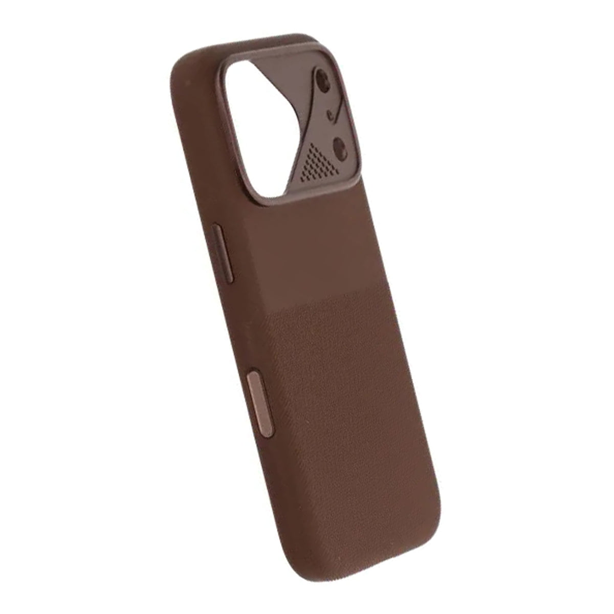 iPhone 17 Pro Max Deksel Silikon Kamerabeskyttelse MagSafe Brun