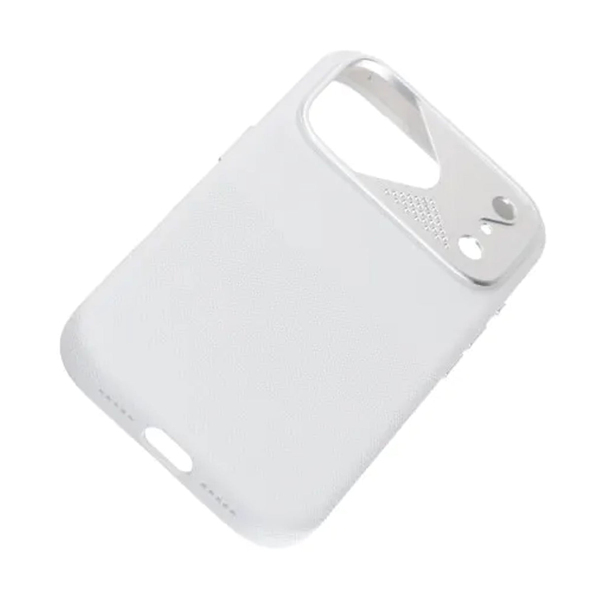 iPhone 17 Pro Max Deksel Silikon Kamerabeskyttelse MagSafe Hvit