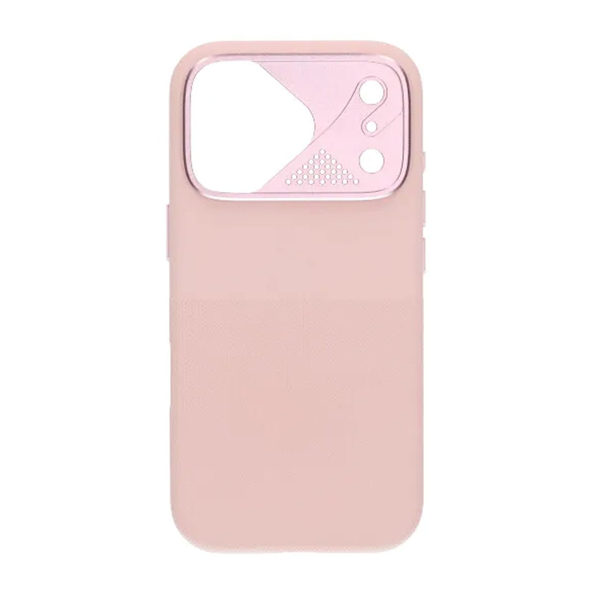 iPhone 17 Pro Deksel Silikon Kamerakant MagSafe Rosa