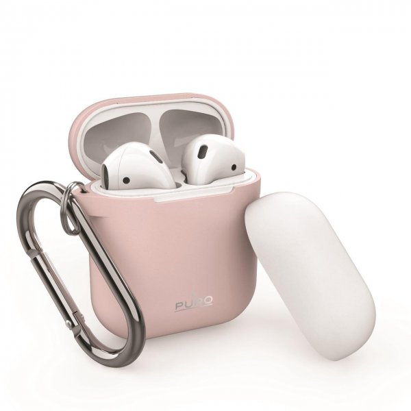 Puro AirPods 1/2 Deksel Icon Rosa