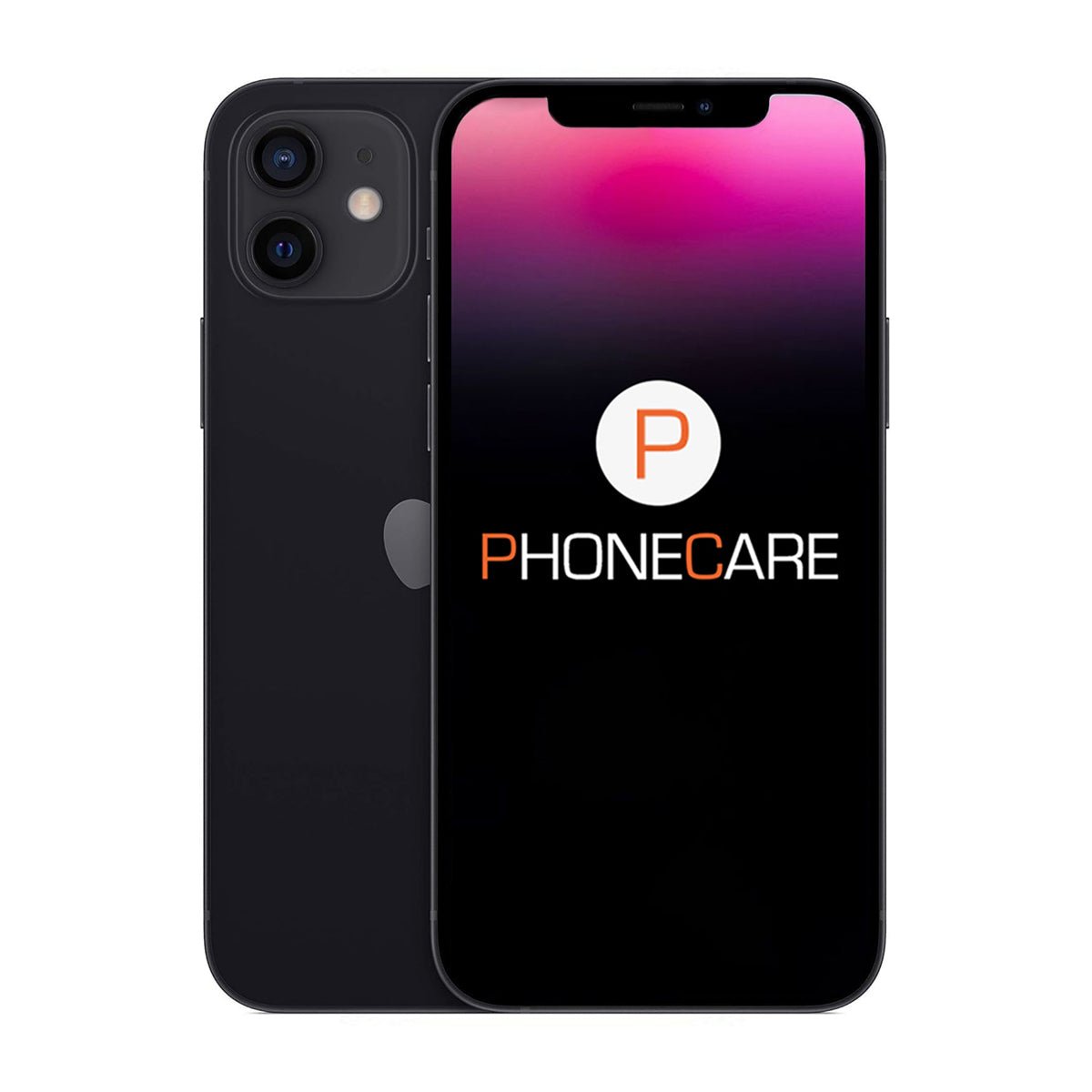 Brukt iPhone 12 64GB Svart – Brukt tilstand