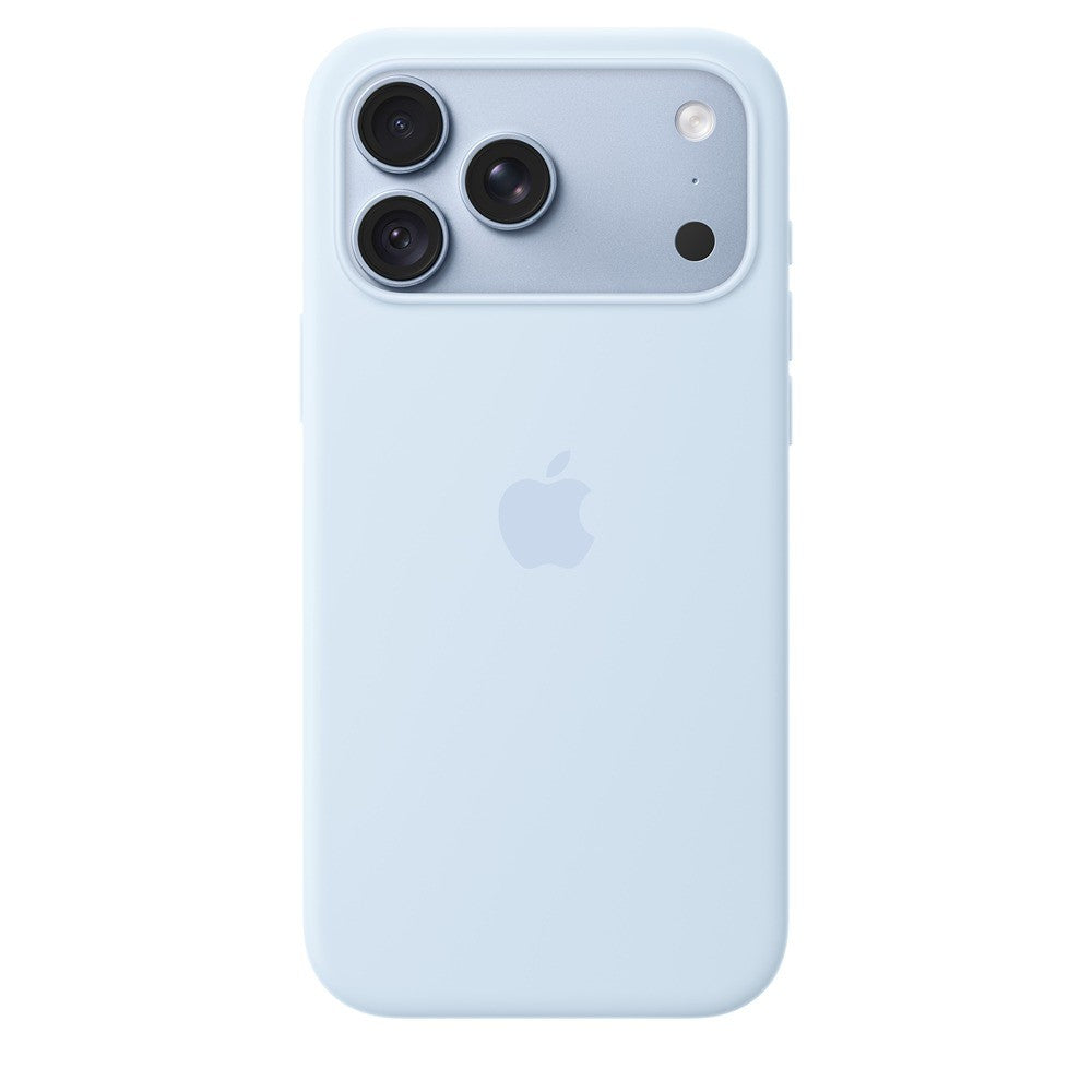 Apple Original iPhone 18 Pro Max Deksel Silicone Case MagSafe Klarblå