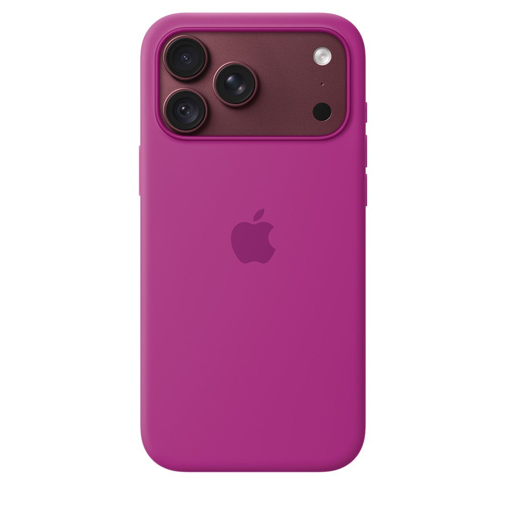 Apple Original iPhone 18 Pro Max Deksel i silikon med MagSafe Magenta