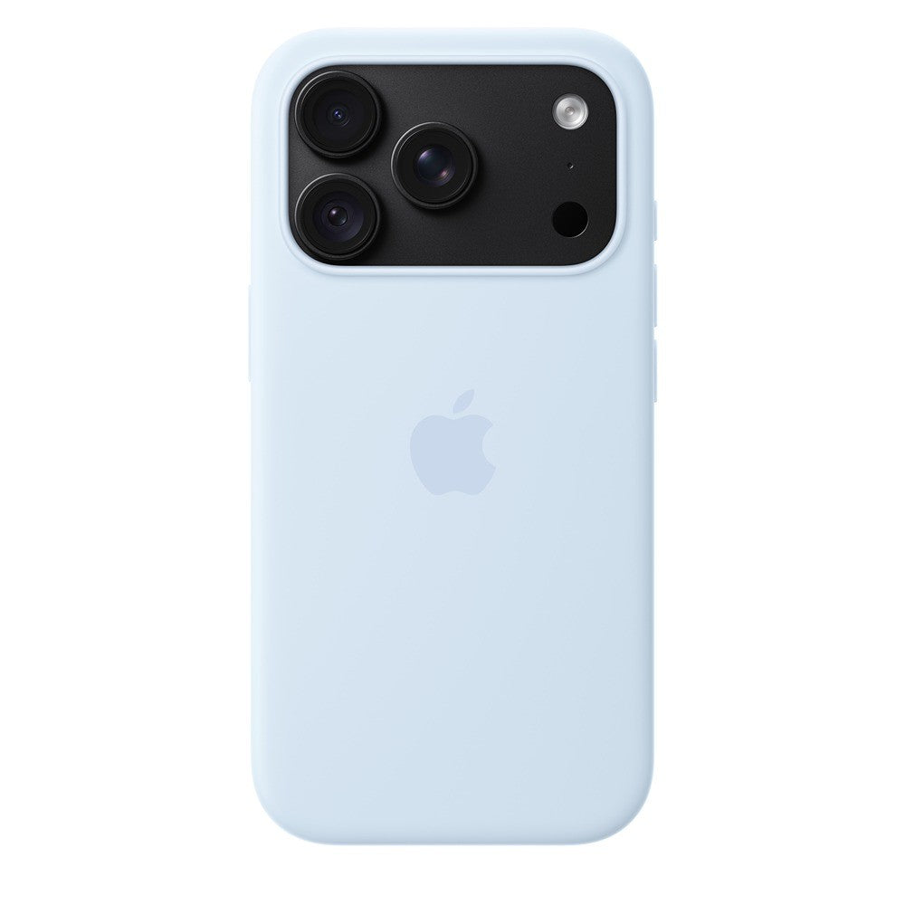 Apple Original iPhone 18 Pro Deksel i silikon med MagSafe Crisp Blue