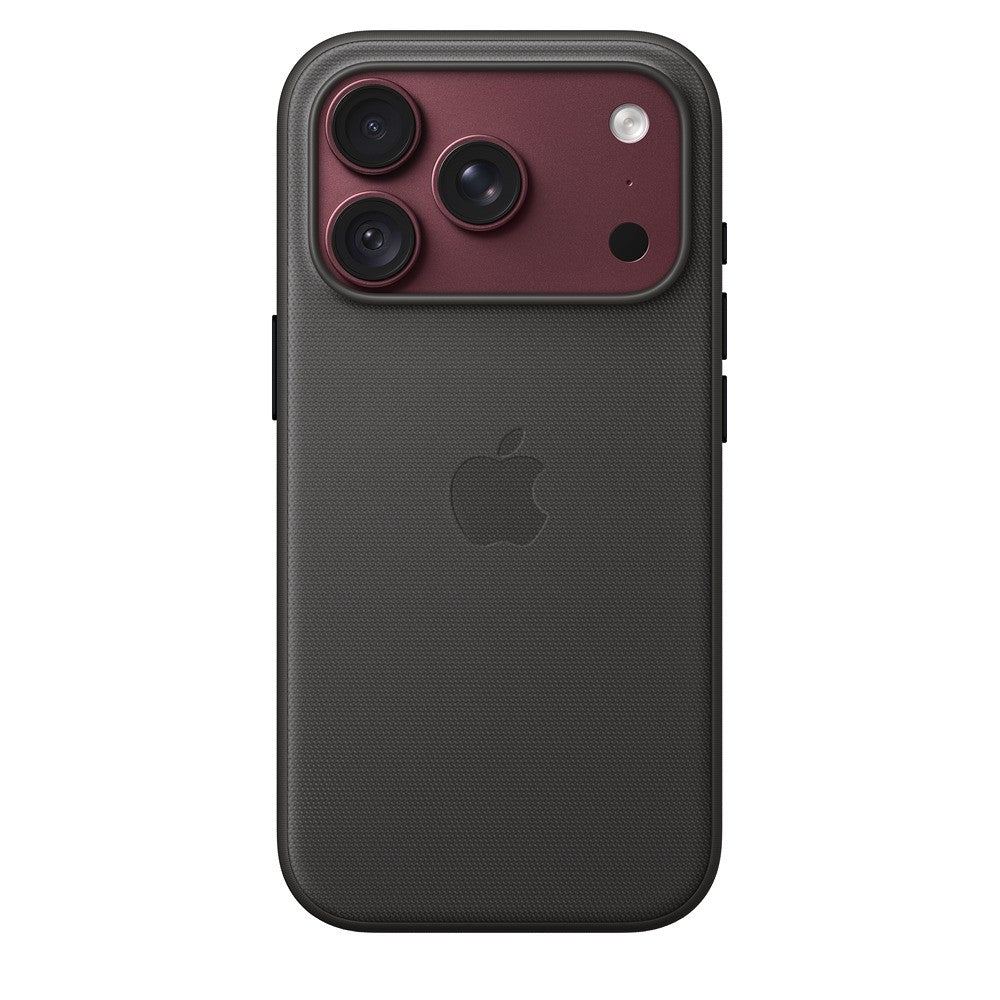 Apple Original iPhone 18 Pro Deksel i TechWoven med MagSafe Svart