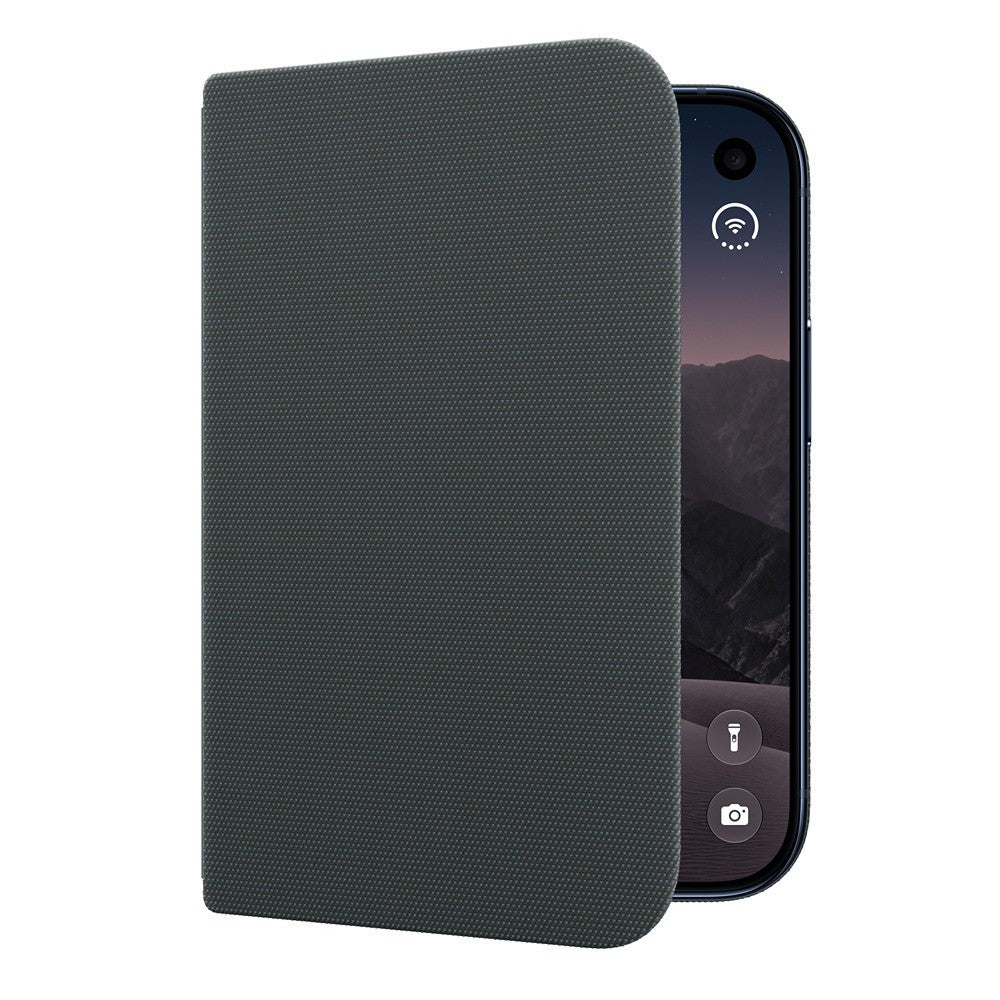 Apple Original iPhone Duo Deksel Folio Kickstand MagSafe Navy Blue