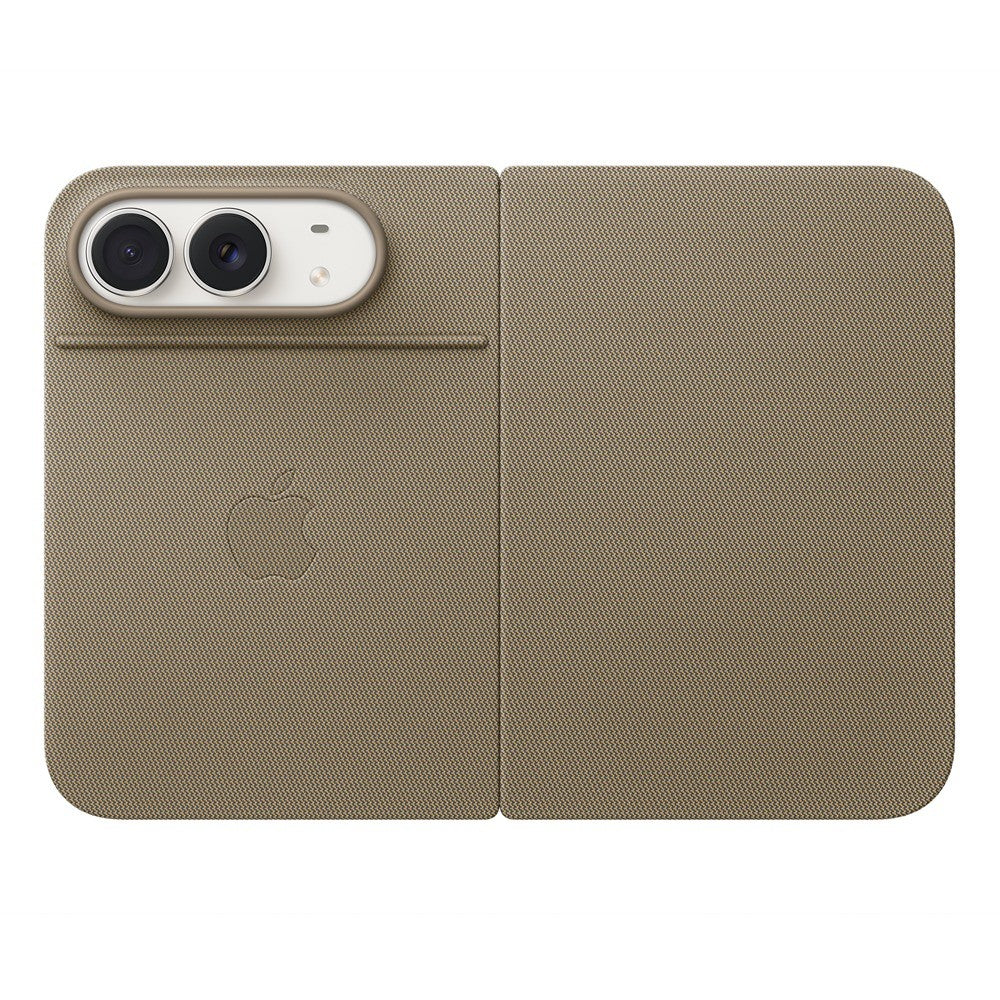 Apple Original iPhone Duo Deksel Folio Kickstand MagSafe Taupe