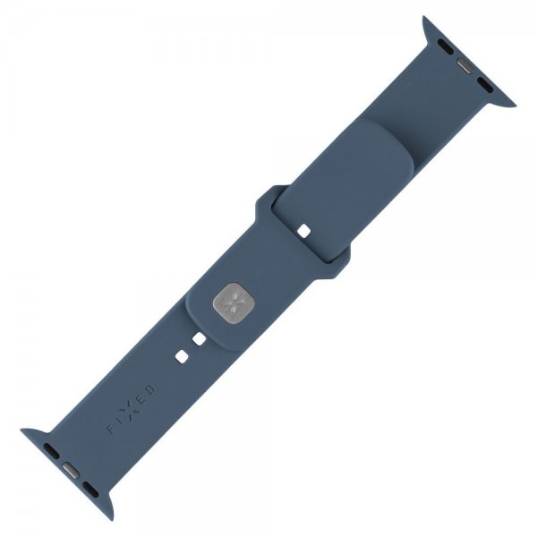 Fixed Apple Watch 38/40/41/42mm Armbånd Silicone Sporty Strap Blå