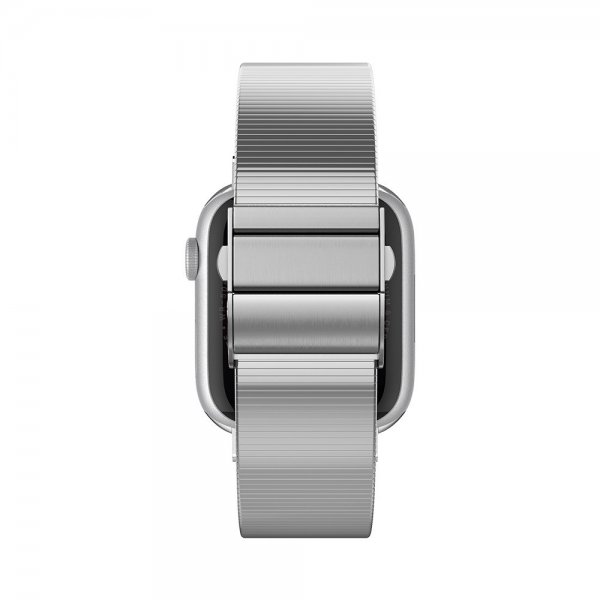 Spigen Apple Watch 38/40/41/42mm Armbånd Sleek Link Sølv
