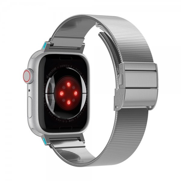 Spigen Apple Watch 38/40/41/42mm Armbånd Sleek Link Sølv