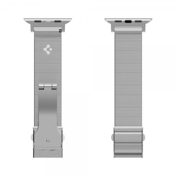 Spigen Apple Watch 38/40/41/42mm Armbånd Sleek Link Sølv