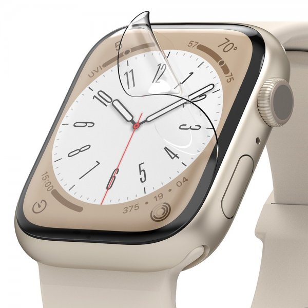 Ringke Apple Watch 40/41mm Skjermbeskytter Dual Easy Film 3-pack