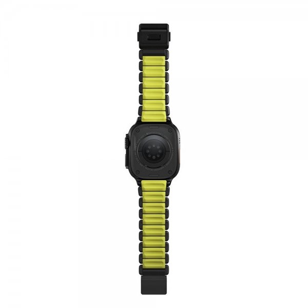 Nomad Apple Watch 44/45/46mm/Ultra 49mm Armbånd Stratos Band Svart Volt