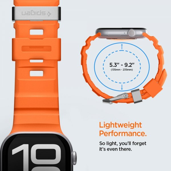 Spigen Apple Watch 44/45/46mm/Ultra 49mm Armbånd WBS2 Oransje