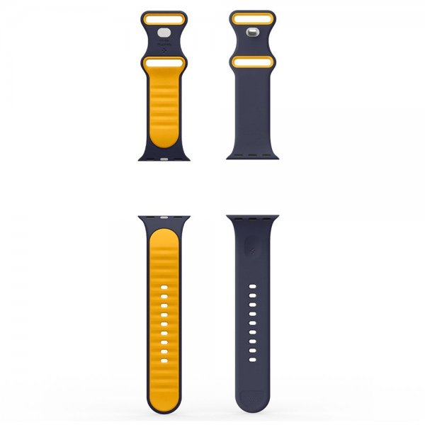 Spigen Apple Watch 44/45/46mm/Watch Ultra 49mm Armbånd Nano Pop Blueberry Navy