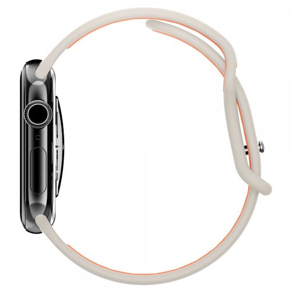 Spigen Apple Watch 44/45/46mm/Watch Ultra 49mm Armbånd Nano Pop Orange Beige