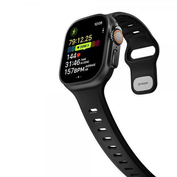 Nomad Apple Watch Ultra 49mm Armbånd Tempo Band Svart