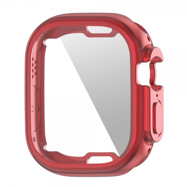 Apple Watch Ultra Deksel Skjermbeskytter Rød
