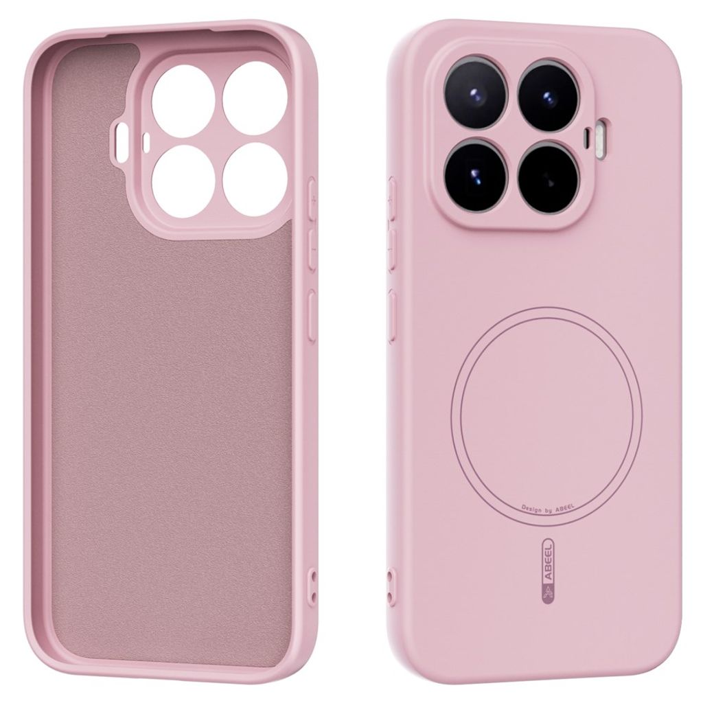 ABEEL Xiaomi 17T Deksel Silikon MagSafe Rosa