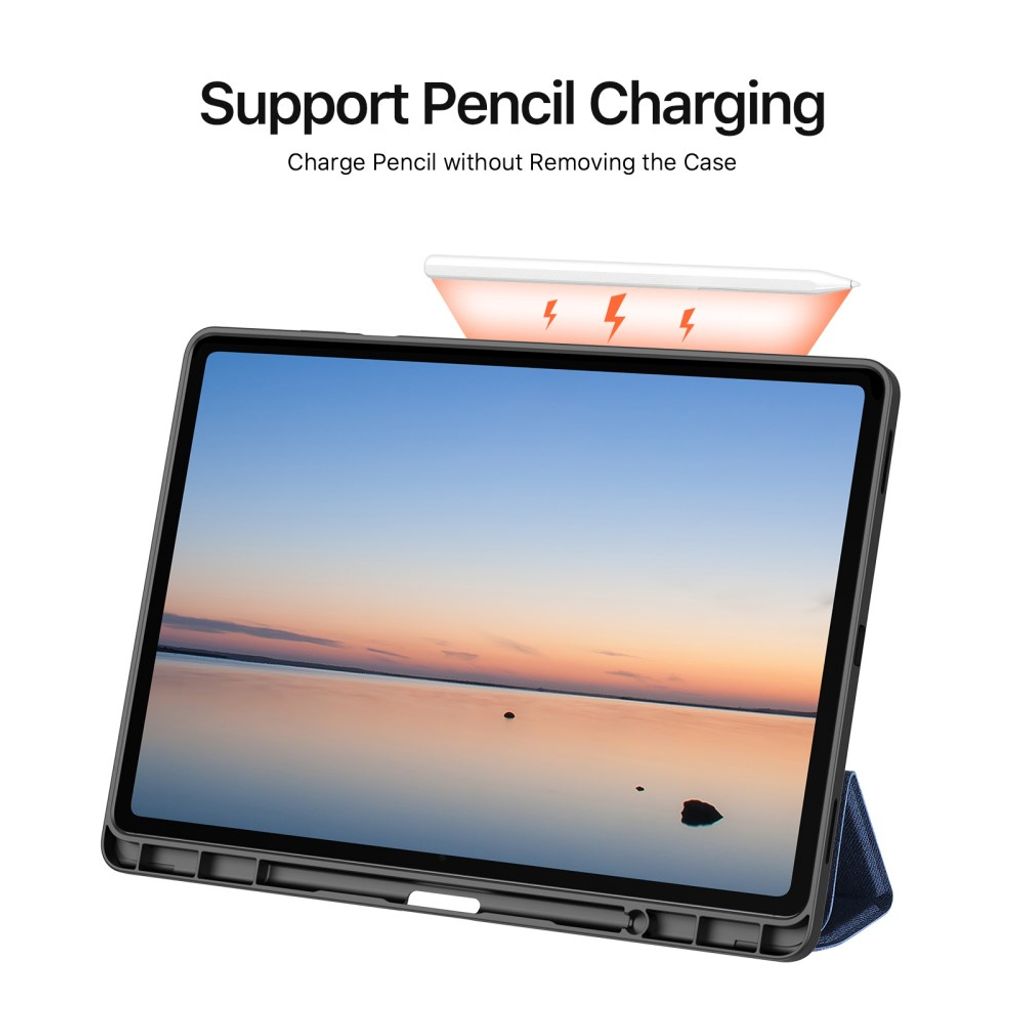 Dux Ducis Samsung Galaxy Tab S12 Plus Etui DOMO Series Blå