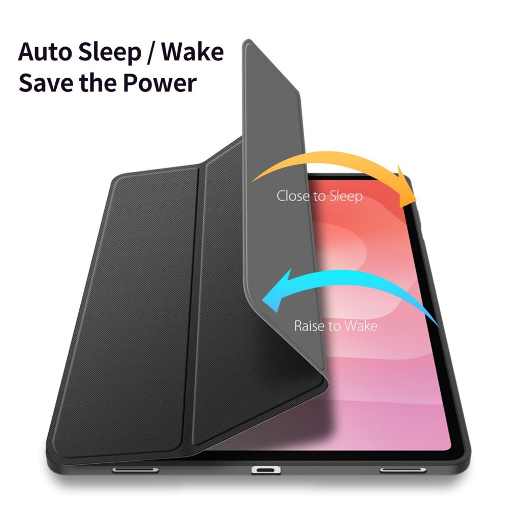 Dux Ducis Samsung Galaxy Tab S12 Plus Etui TOBY Series Svart