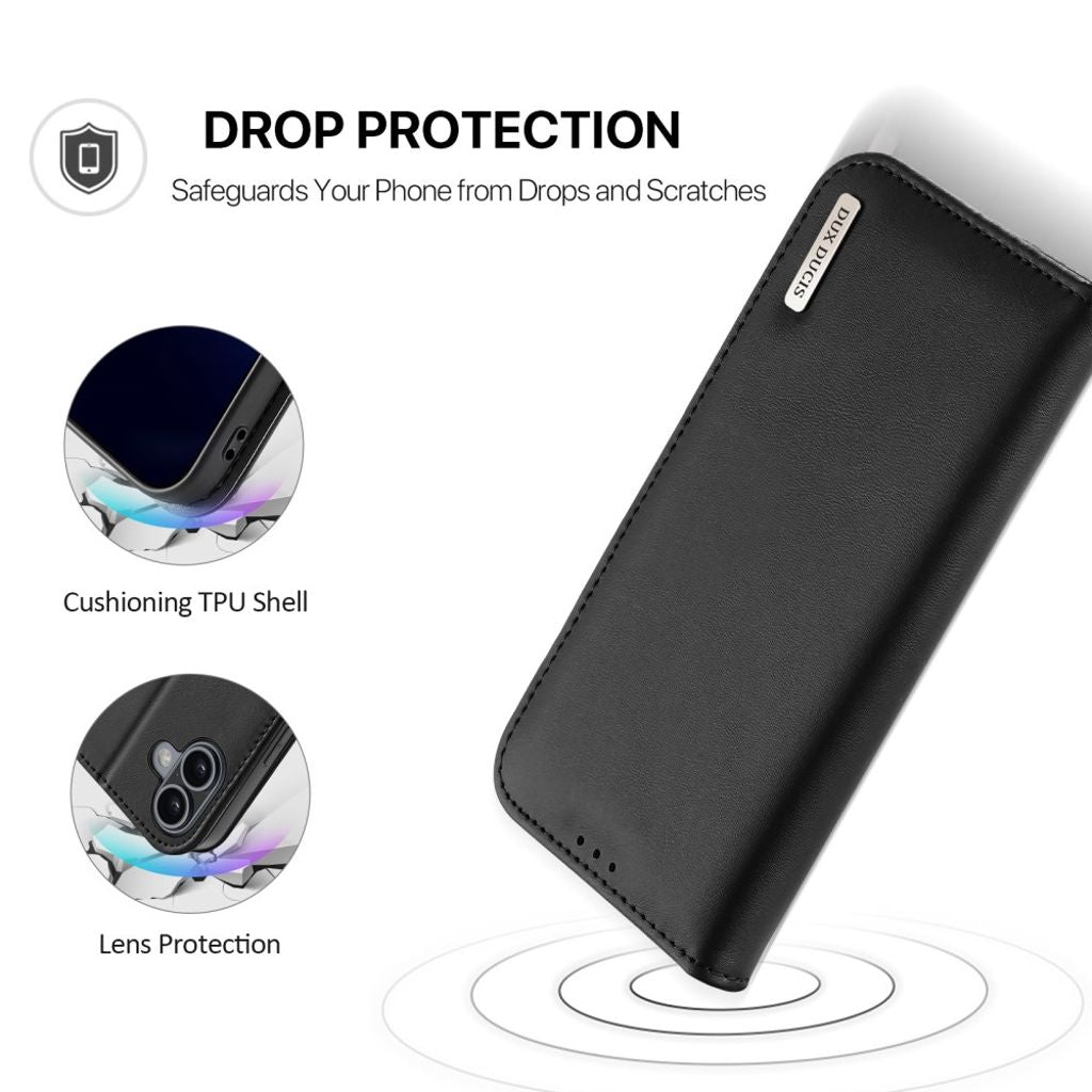 Dux Ducis iPhone 17 Etui Hivo Series Svart