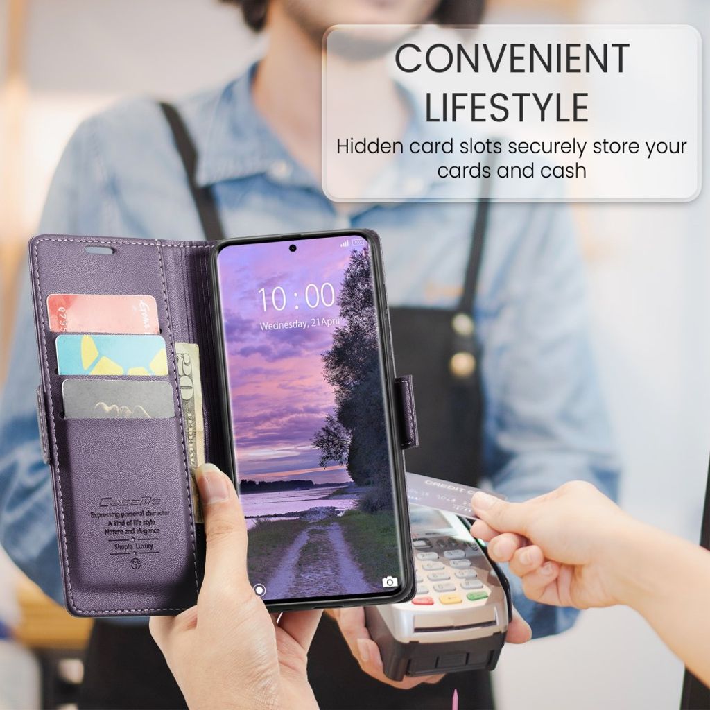 CaseMe Xiaomi Redmi Note 14 Pro 5G/14 Pro Plus 5G Etui 023 Series Lilla