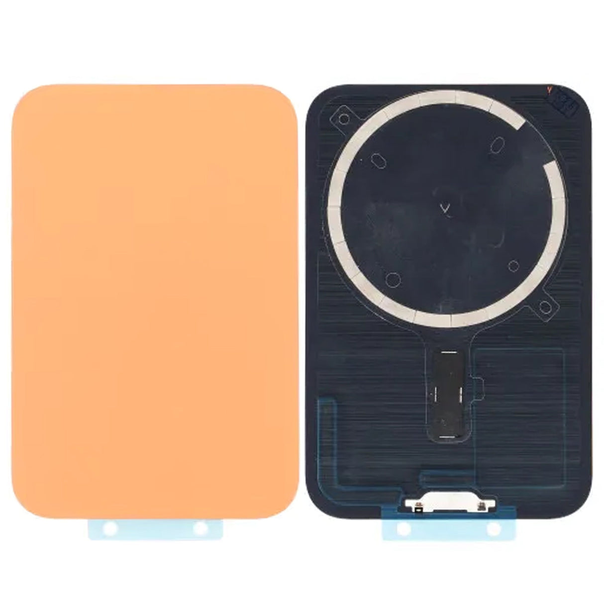 Glassbakside for iPhone 17 Pro – Oransje