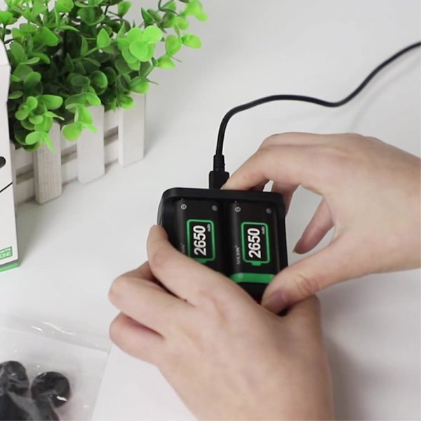 Aolion Batterilader til Xbox Series X kontroller