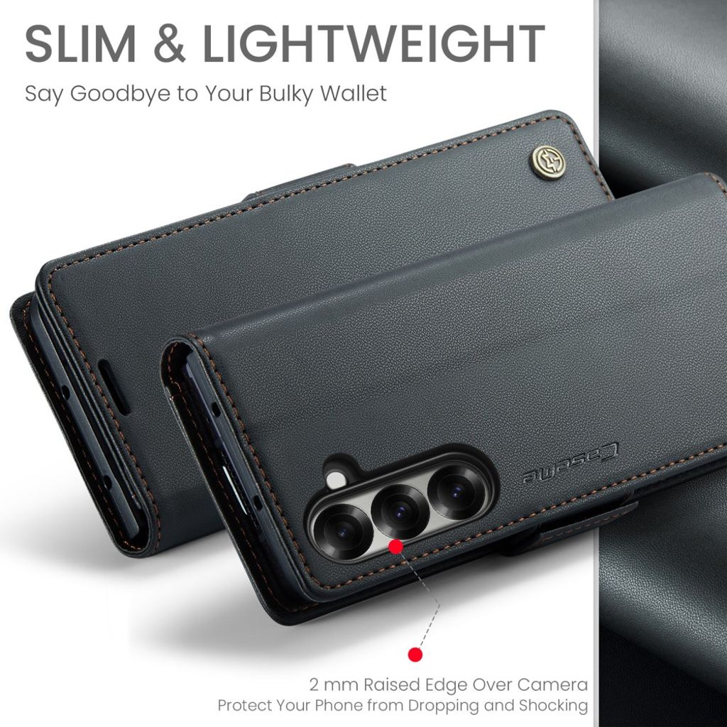 CaseMe Samsung Galaxy Z Fold 7 Etui 023 Series Svart