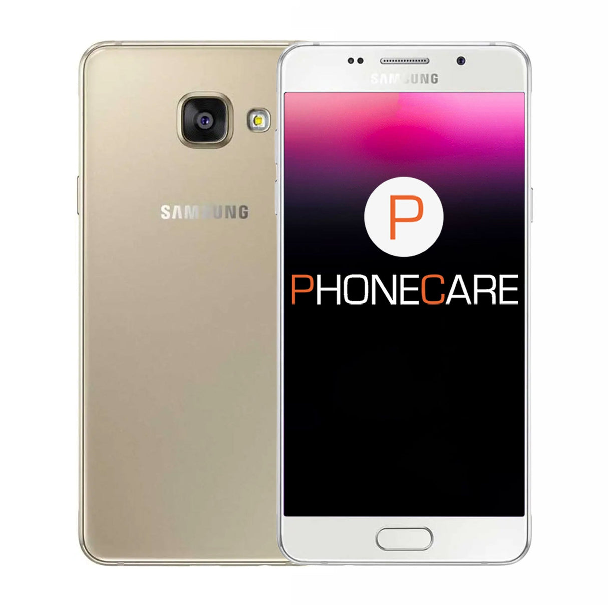 Brukt Samsung Galaxy A3 2016 16GB Gull – God stand
