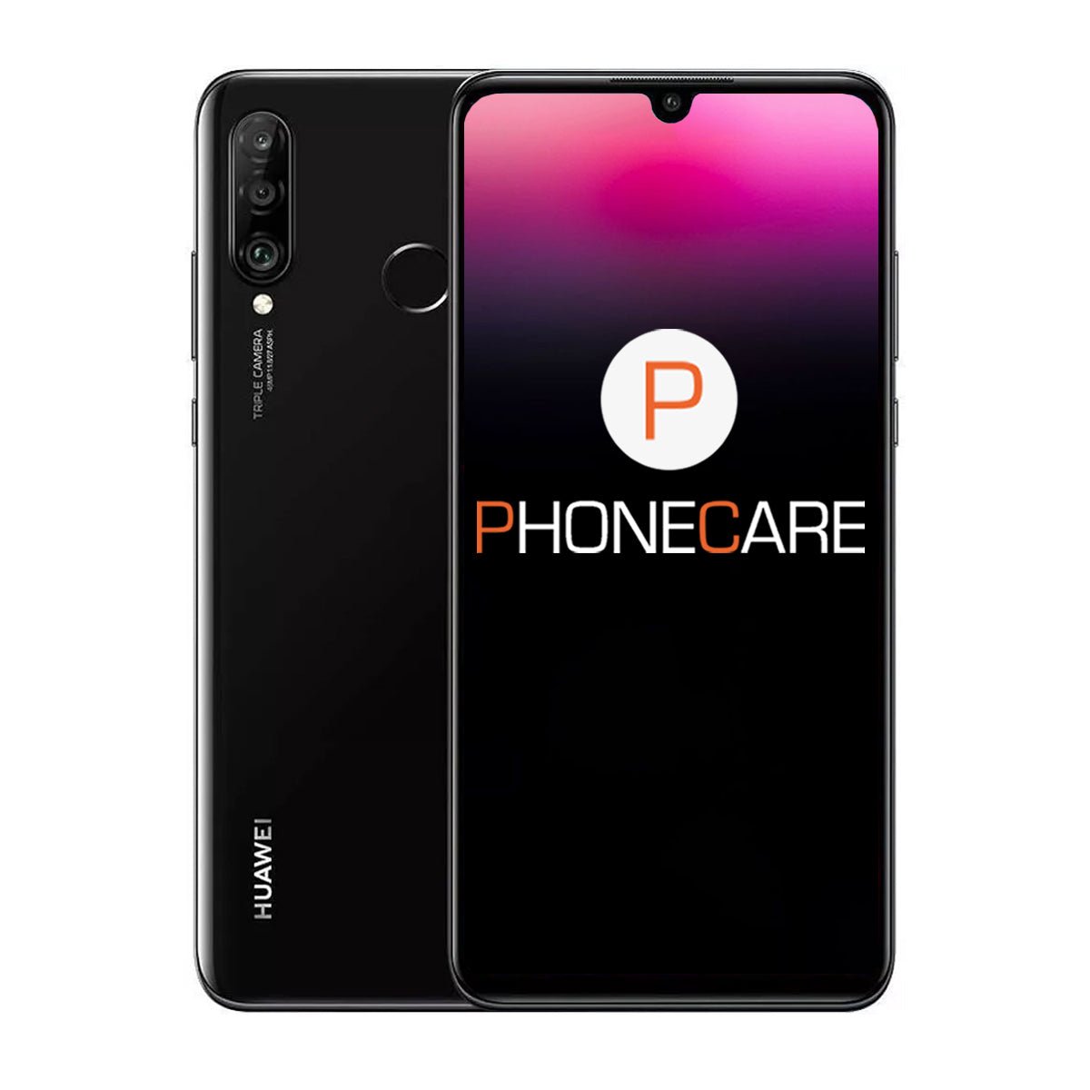 Brukt Huawei P30 Lite 128GB Svart – God stand