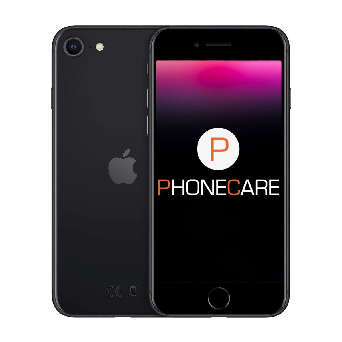 Brukt iPhone SE 2020 128GB Svart – Brukt tilstand