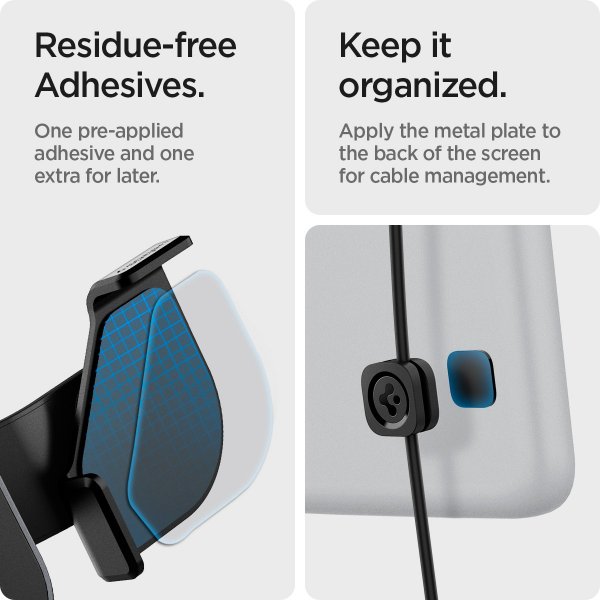 Spigen Mobilholder til bil OneTap Pro Wireless Screen Car Mount Tesla MagFit