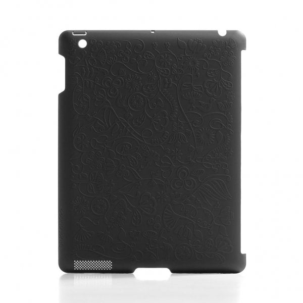 Bluelounge iPad 9.7 (gen 2/3/4) Deksel Blomstermønstret Svart