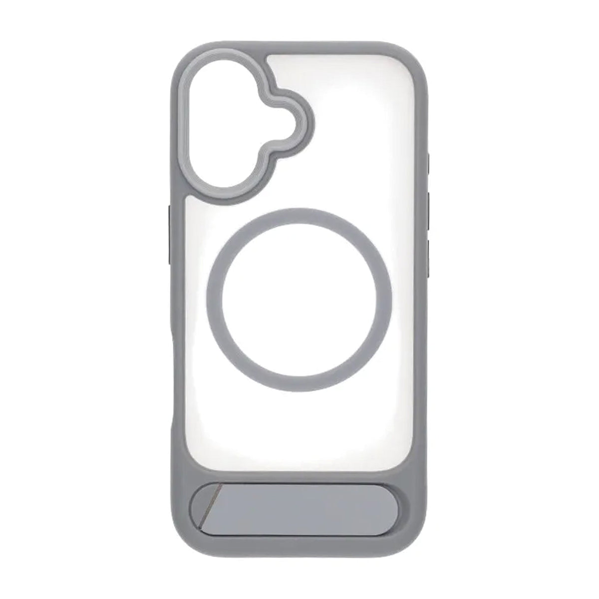 iPhone 17 Deksel med stativ MagSafe Grå