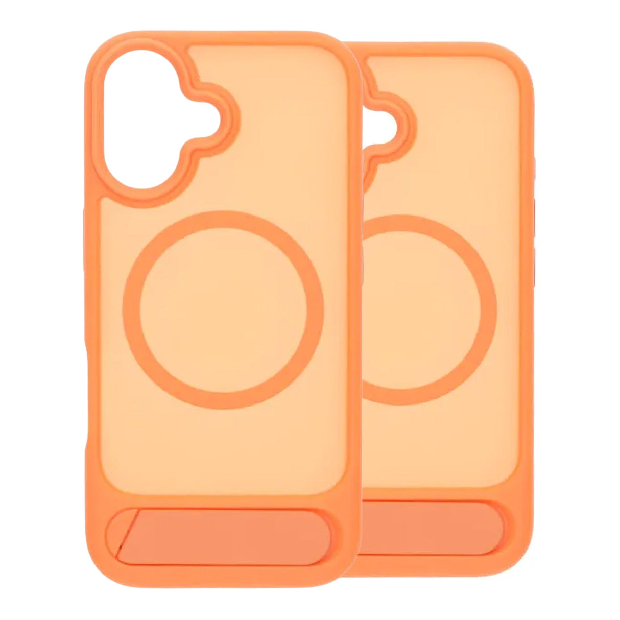 iPhone 17 Deksel med stativ MagSafe Oransje