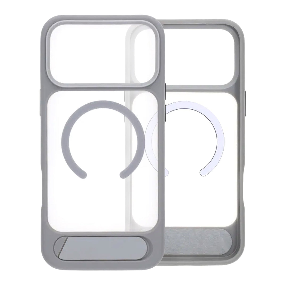 iPhone 17 Pro Max Deksel med stativ MagSafe Grå