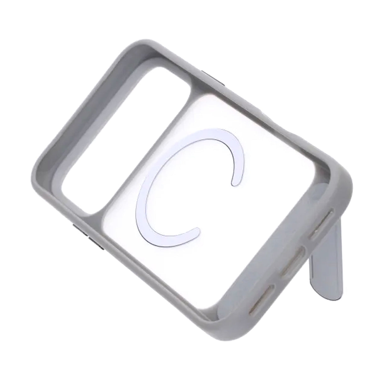 iPhone 17 Pro Max Deksel med stativ MagSafe Grå
