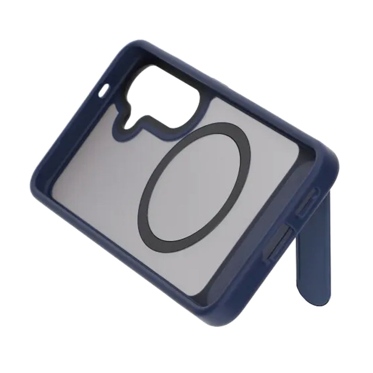 Samsung Galaxy S25 Deksel med stativ MagSafe Blå