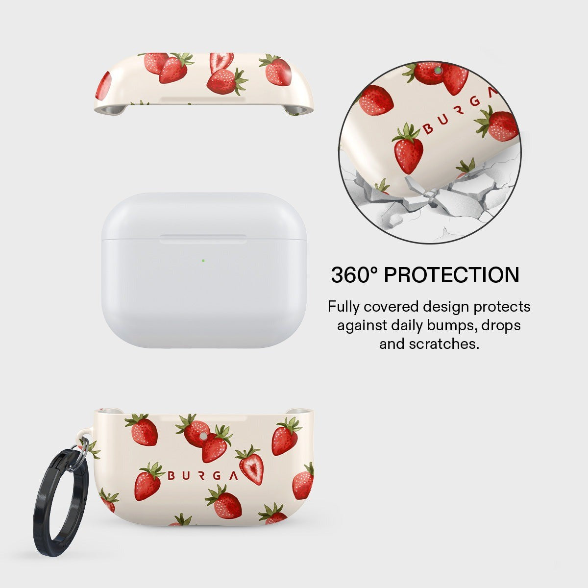 Burga AirPods Pro 3 Deksel Design Freshly Picked