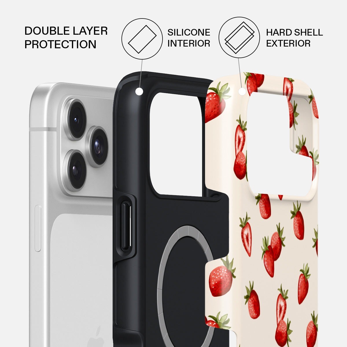 Burga iPhone 17 Pro Deksel Tough MagSafe Freshly Picked